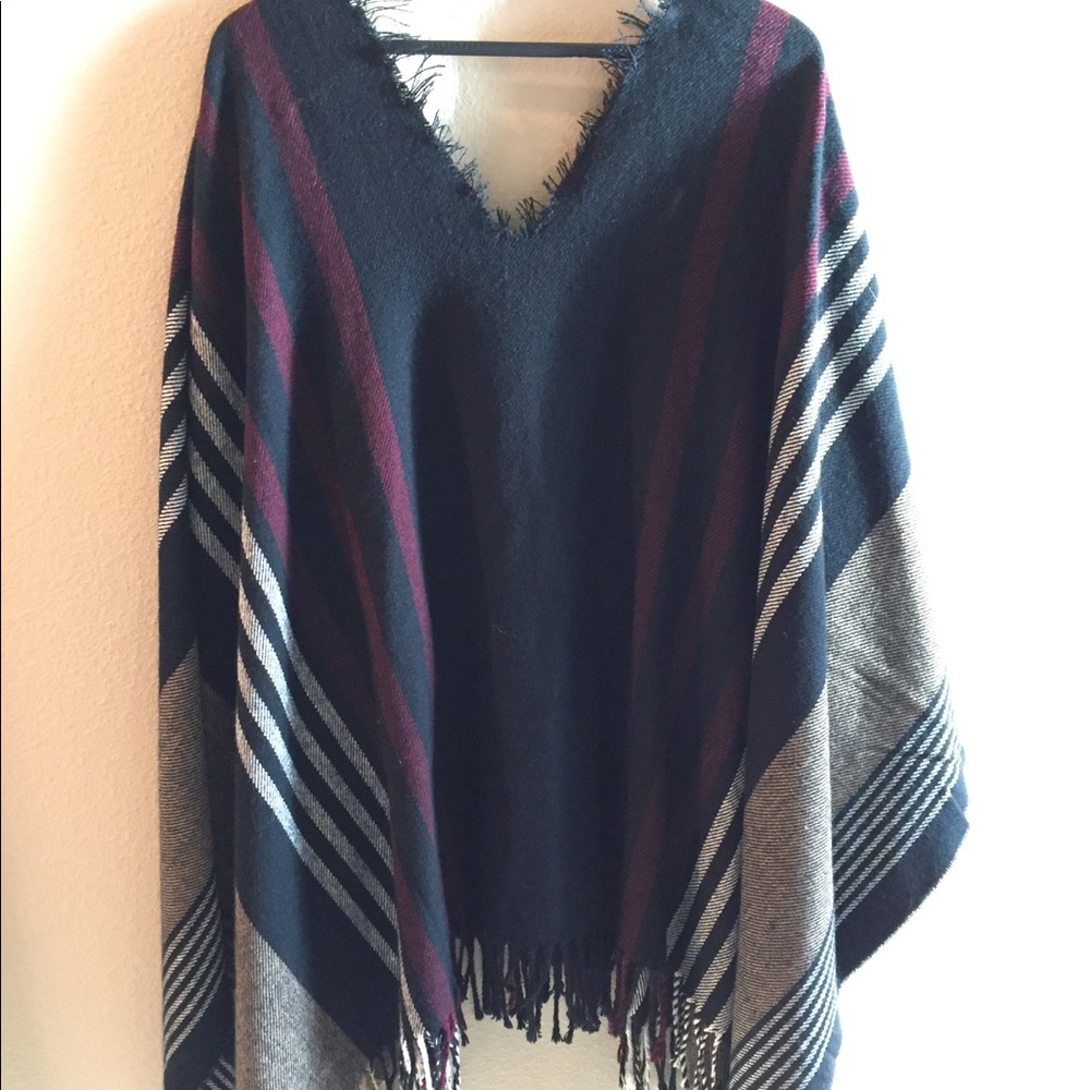 Free People Poncho, One Size Fits All